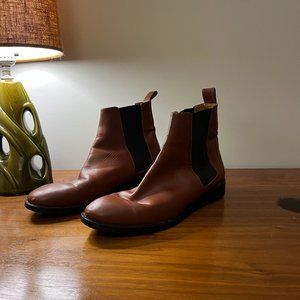 Everlane Davos Gomma Chelsea Leather Womens Boots